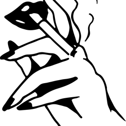 cigarette in hand svg tiktok princess svg, tiktok svg, party svg, birthday svg, tiktoker svg, tiktok cutting, tiktok t-s