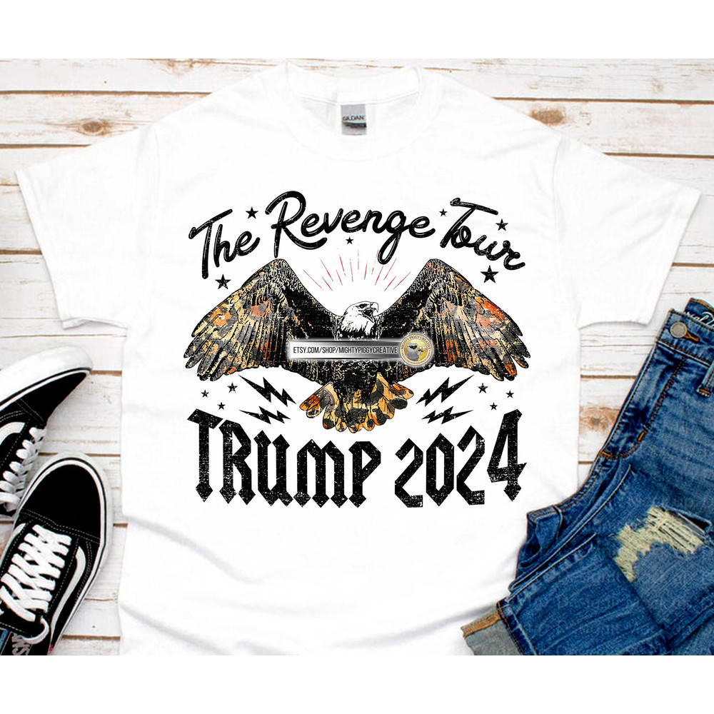 The Revenge Tour Trump 2024 PNG, Sublimation Design File, Digital Download, Retro, Eagle Leopard, Cheetah - 2.jpg