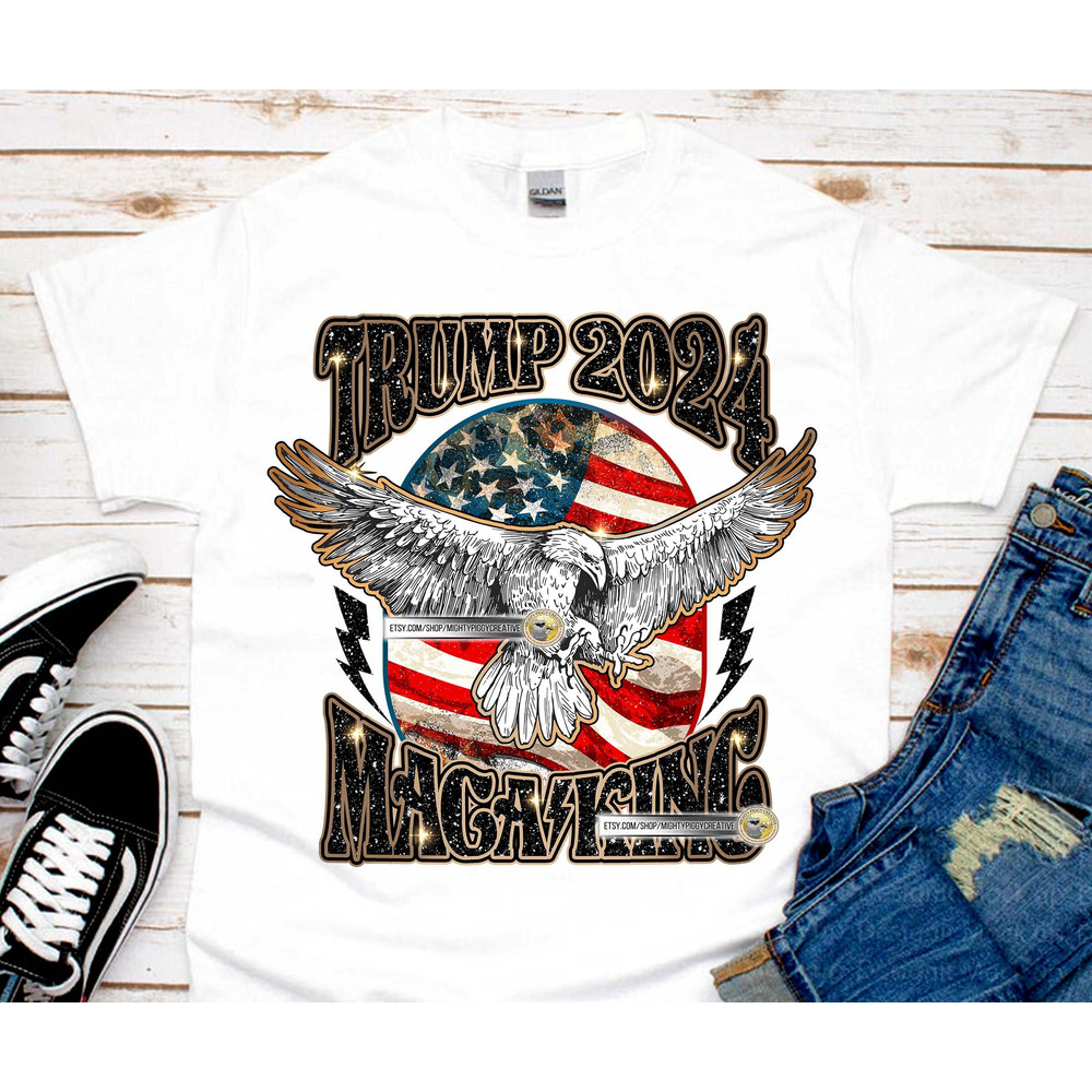 Trump 2024 MAGA King PNG file, Sublimation Designs Download, Digital, Pro Trump, Anti Biden, FJB, Let's Go Brandon - 2.jpg