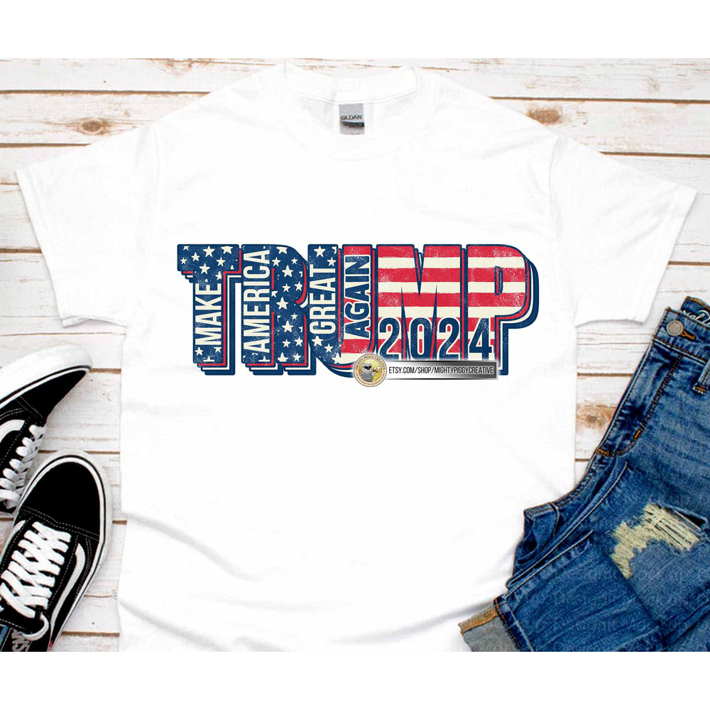 Trump 2024 Make America Great Again PNG, Sublimation Design, Digital Download, Retro, Leopard, Pro Trump, Republican, Election 2024 - 2.jpg