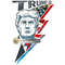 Trump 2024 PNG file, Sublimation Designs Download, Digital, Lightning, Bolt - 1.jpg
