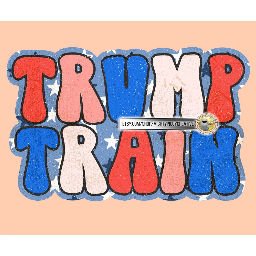 Trump Train PNG File, Sublimation Designs Download, Digital, Retro, Pro Trump, Anti Biden, FJB, Let's Go Brandon - 1.jpg