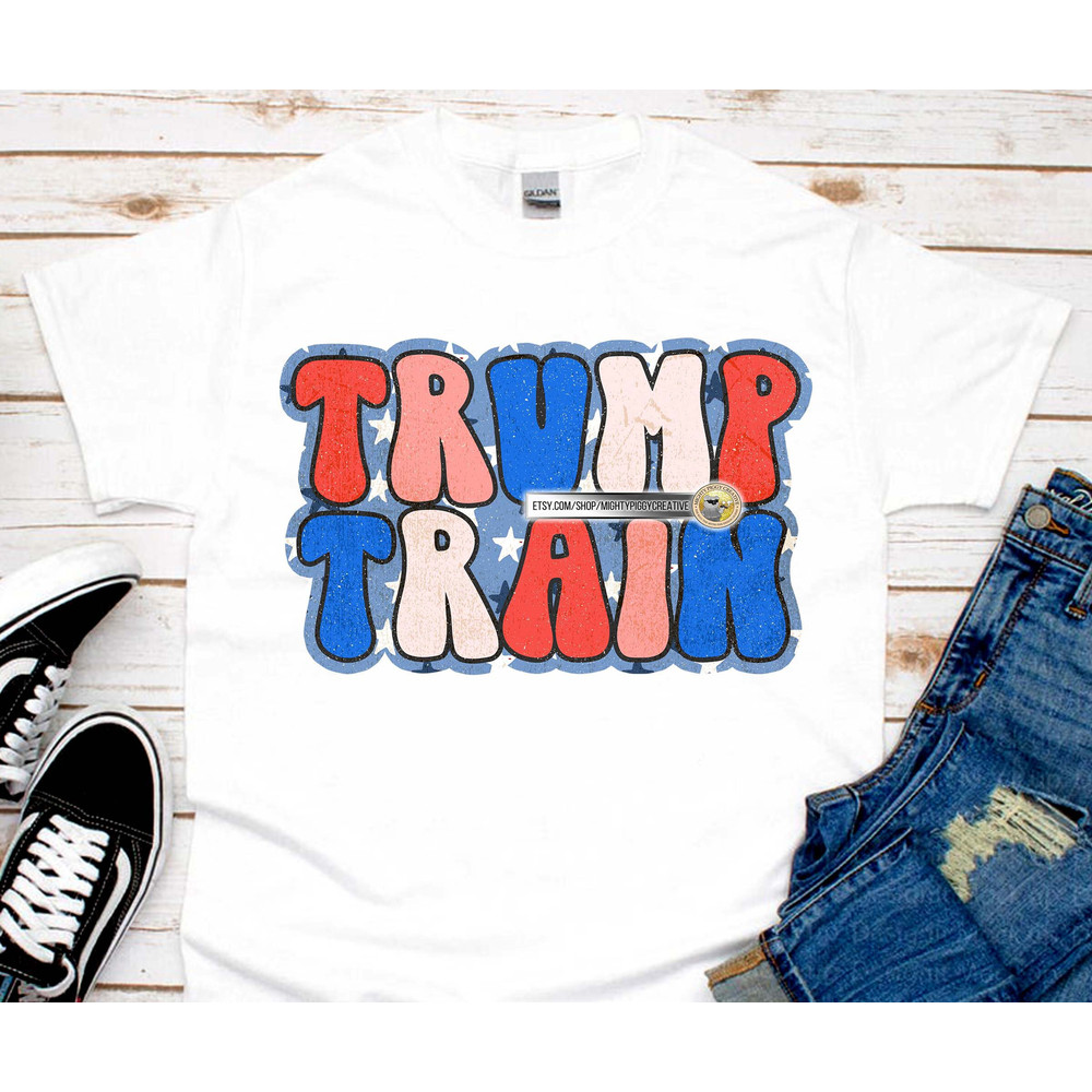 Trump Train PNG File, Sublimation Designs Download, Digital, Retro, Pro Trump, Anti Biden, FJB, Let's Go Brandon - 2.jpg