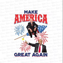 trump make america great again png, independence day , july 4th , png file , digital download