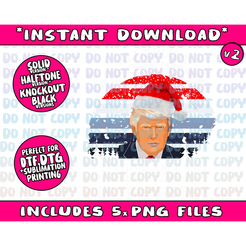 All I Want For Christmas Is trump my President trump Png Bundle, Trending Png, Popular Printable - 3.jpg