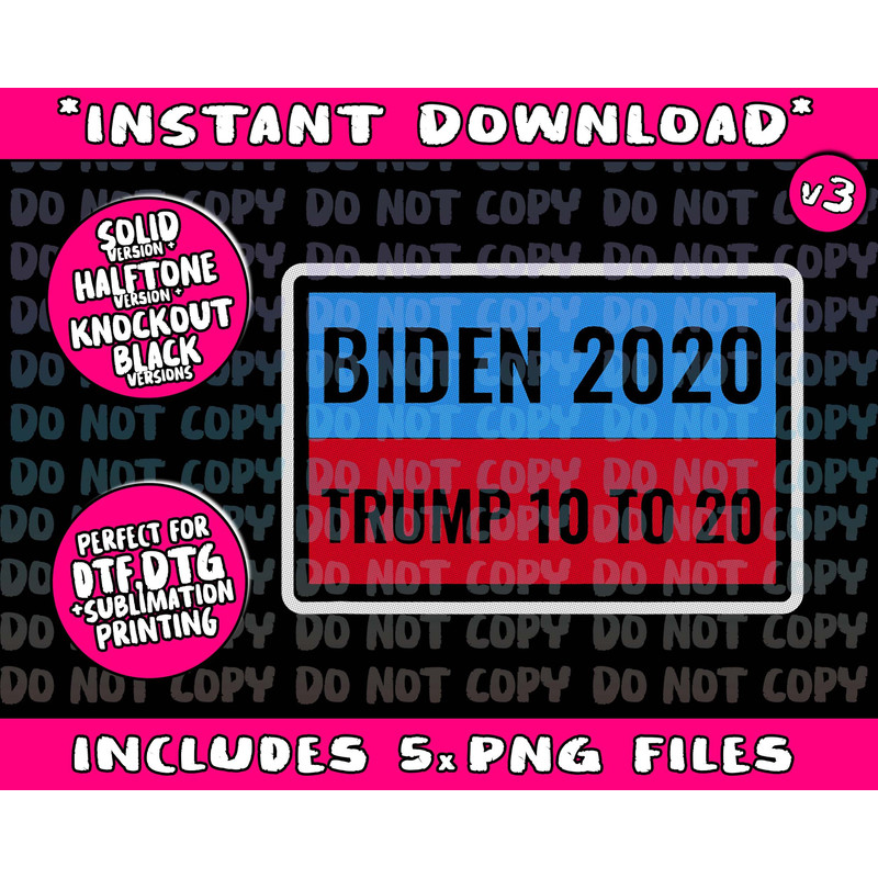 Biden 2020 Trump 10 To 20 In Jail Lock Trump Up Png Bundle, Trending Png, Popular Printable - 1.jpg