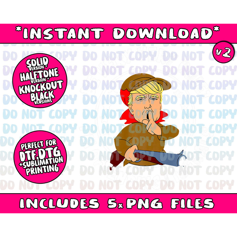 Be Very Very Quiet I'm Offending Liberals Funny Trump Png Bundle, Trending Png, Popular Printable - 3.jpg
