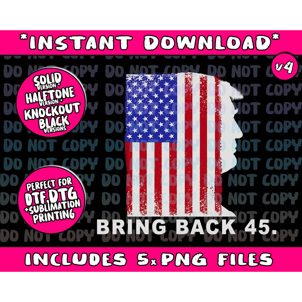 Bring Back 45 I Miss Trump Save Our America Png Bundle, Trending Png, Popular Printable - 4.jpg