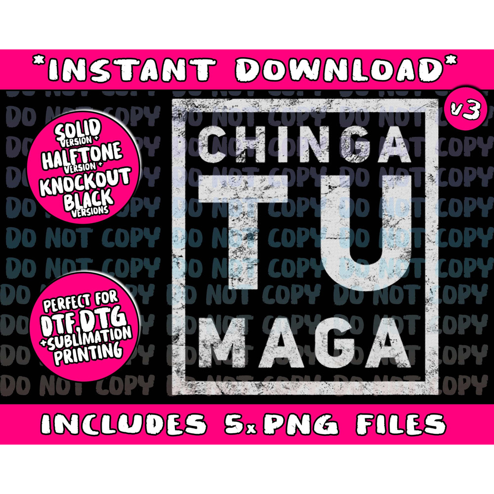 Chingatumaga Chinga Tu Maga Anti Trump Mexican Spanish Latin Png Bundle, Trending Png, Popular Printable - 1.jpg