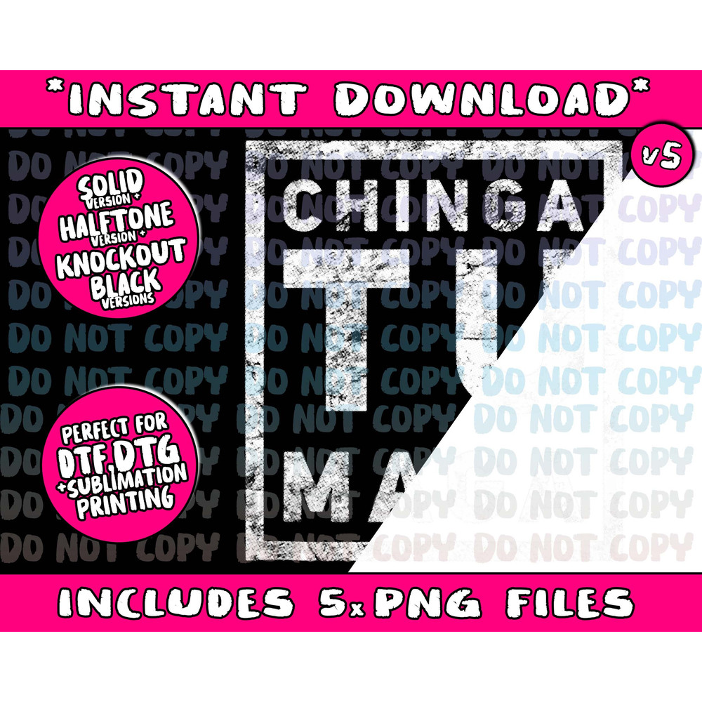 Chingatumaga Chinga Tu Maga Anti Trump Mexican Spanish Latin Tank TopPng Bundle, Trending Png, Popular Printable - 5.jpg