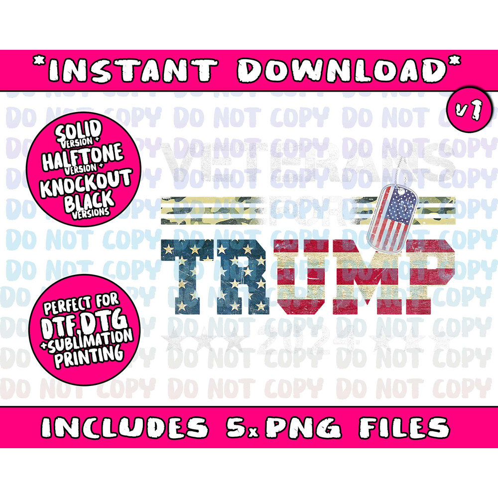 Dad Grandpa Veterans For Trump 2024 American Flag Camo Png Bundle, Trending Png, Popular Printable - 2.jpg