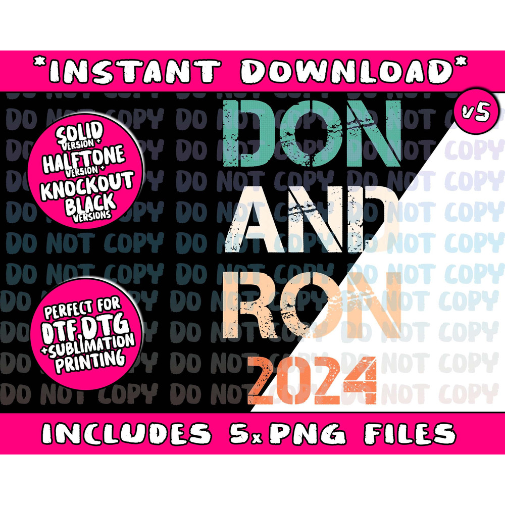 Don And Ron 2024 Don Donald Trump Ron DeSantis 2024 Vintage Png Bundle, Trending Png, Popular Printable - 5.jpg
