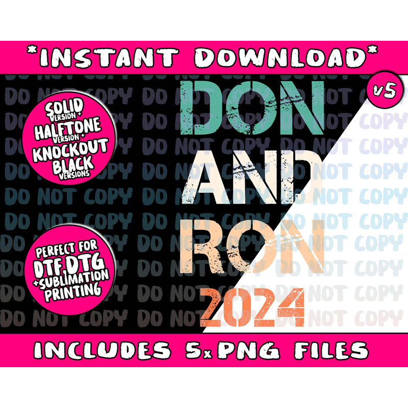 Don And Ron 2024 Don Donald Trump Ron DeSantis 2024 Vintage Png Bundle, Trending Png, Popular Printable - 5.jpg