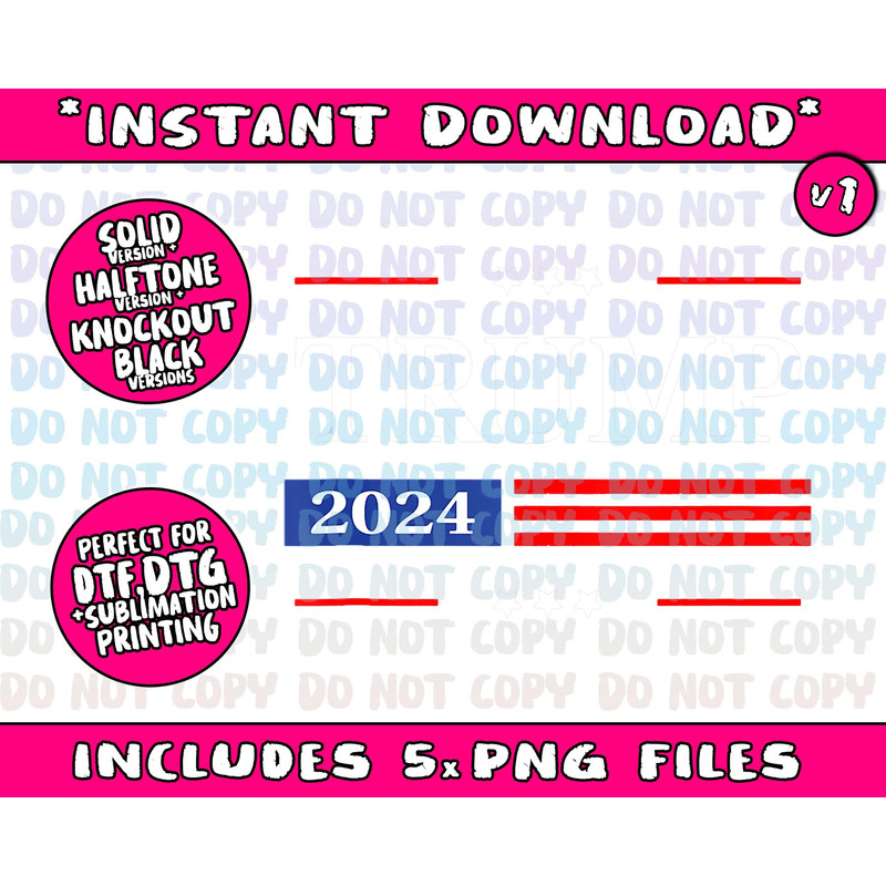 Donald Trump 2024 President American Flag Pro Trump Vintage Tank TopPng Bundle, Trending Png, Popular Printable - 2.jpg