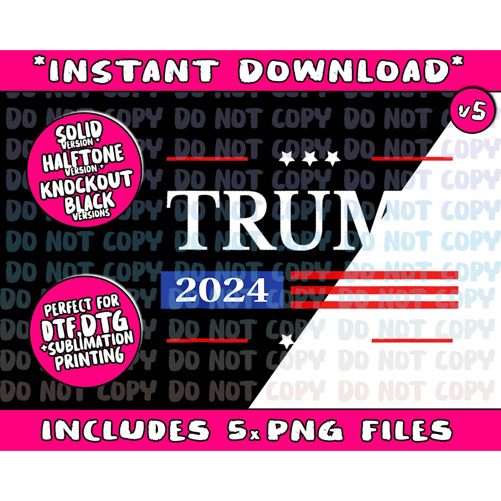Donald Trump 2024 President American Flag Pro Trump Vintage Tank TopPng Bundle, Trending Png, Popular Printable - 5.jpg