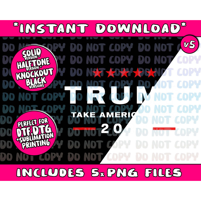 Donald Trump 2024 Take America Back Election - The Return Png Bundle, Trending Png, Popular Printable - 5.jpg