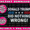 Donald Trump Did Nothing Wrong US Flag Vintage Men Women Png Bundle, Trending Png, Popular Printable - 1.jpg