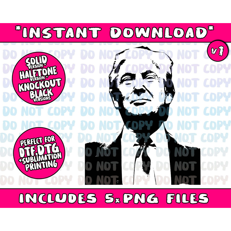 Donald Trump Maga Republican America Conservative Png Bundle, Trending Png, Popular Printable - 1.jpg