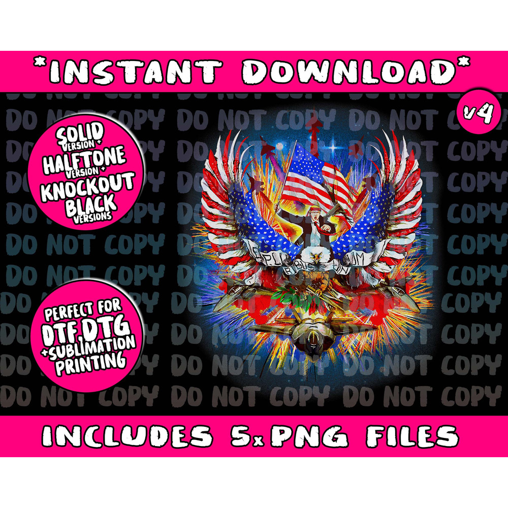 Donald Trump Riding Eagle Next US President 2024 Epic Battle Png Bundle, Trending Png, Popular Printable - 4.jpg