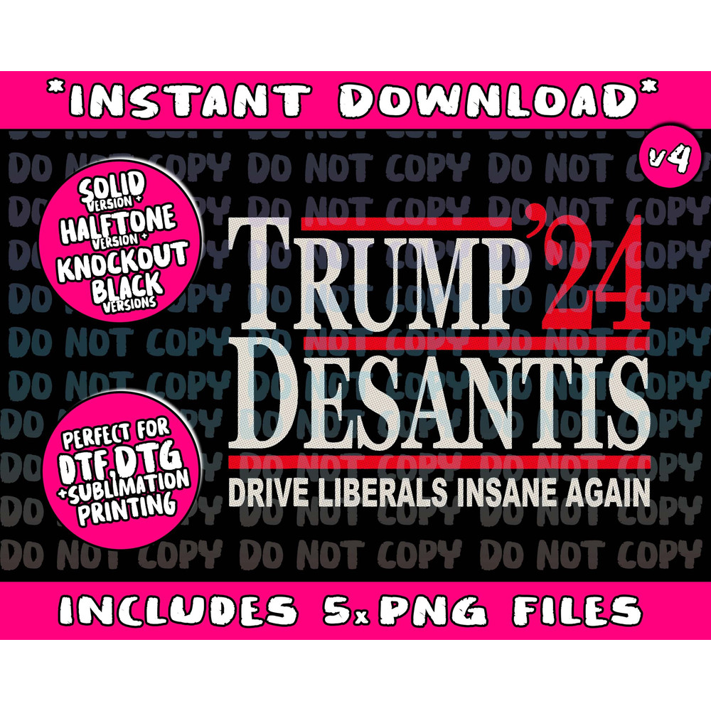 Donald Trump Ron DeSantis 2024 Png Bundle, Trending Png, Popular Printable - 4.jpg