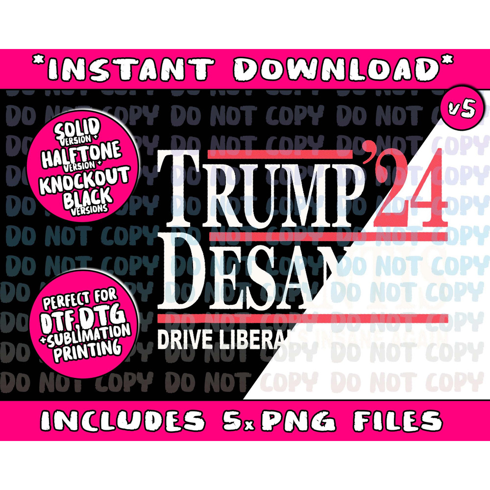 Donald Trump Ron DeSantis 2024 Png Bundle, Trending Png, Popular Printable - 5.jpg
