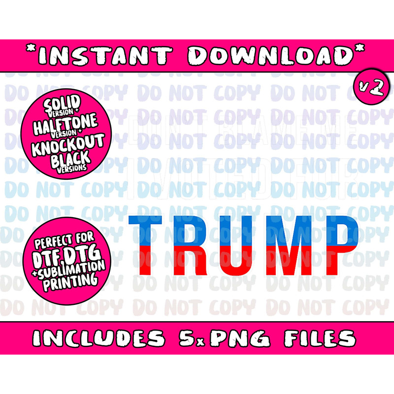 Don't Blame Me I Voted for Trump 2020 President Png Bundle, Trending Png, Popular Printable - 3.jpg