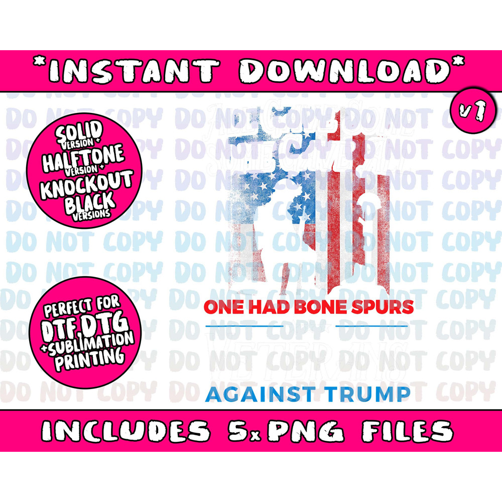 Dump Trump Cadet Bone Spurs Veterans Against Trump Png Bundle, Trending Png, Popular Printable - 2.jpg