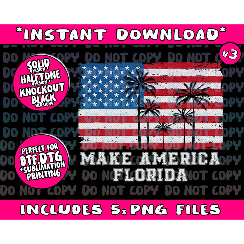 Make America Florida DeSantis 2024 Trump DeSantis Election Tank TopPng Bundle, Trending Png, Popular Printable - 1.jpg