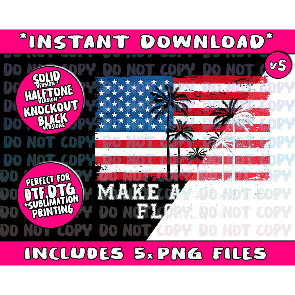 Make America Florida DeSantis 2024 Trump DeSantis Election Tank TopPng Bundle, Trending Png, Popular Printable - 5.jpg