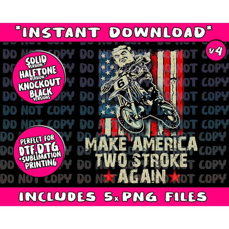 Make America Two Stroke Again shirt Biker for Trump Png Bundle, Trending Png, Popular Printable - 4.jpg