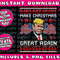 Make Christmas Great Again Shirt - Trump Ugly Christmas Gift Png Bundle, Trending Png, Popular Printable - 1.jpg