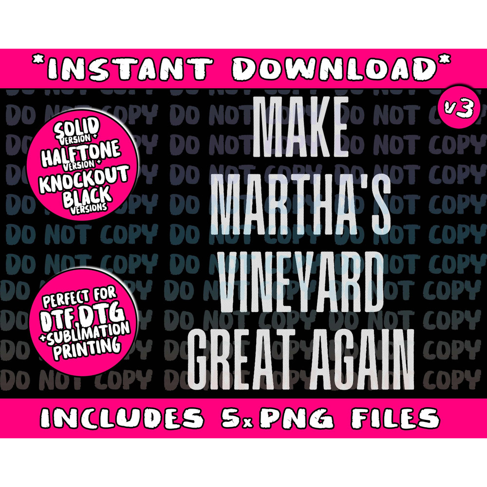 Make Martha's Vineyard Great Again Funny Trump DeSantis 2024 Png Bundle, Trending Png, Popular Printable - 1.jpg