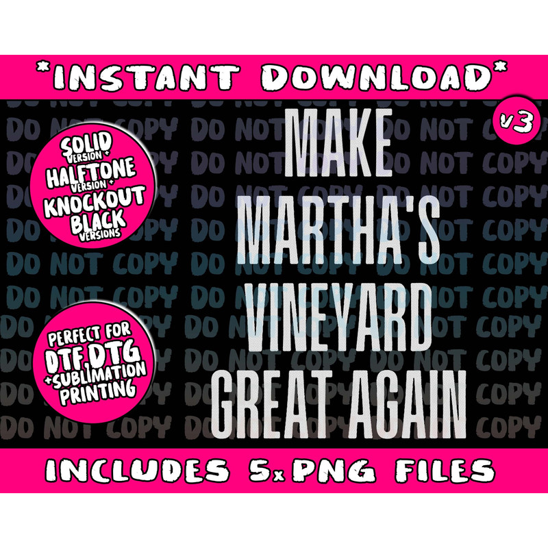 Make Martha's Vineyard Great Again Funny Trump DeSantis 2024 Png Bundle, Trending Png, Popular Printable - 1.jpg