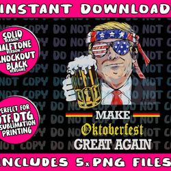 make oktoberfest great again funny trump oktober prost beer png bundle, trending png, popular printable