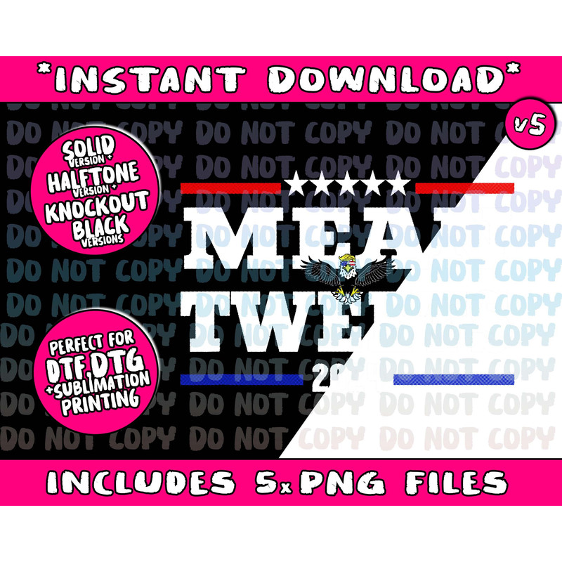 Mean Tweets 2024 Shirt I Miss Mean Tweets Shirt Funny Trump Png Bundle, Trending Png, Popular Printable - 5.jpg