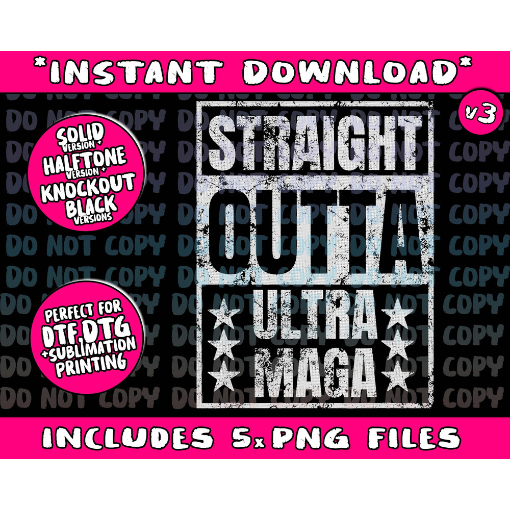 Mens Ultra MAGA Shirt Funny Sarcastic US Flag Pro Trump Trendy Png Bundle, Trending Png, Popular Printable - 1.jpg