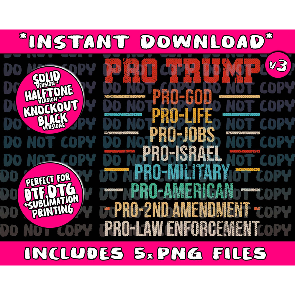 Ph America Flag Trump 2020 Election Costume Vintage Retro - 1.jpg