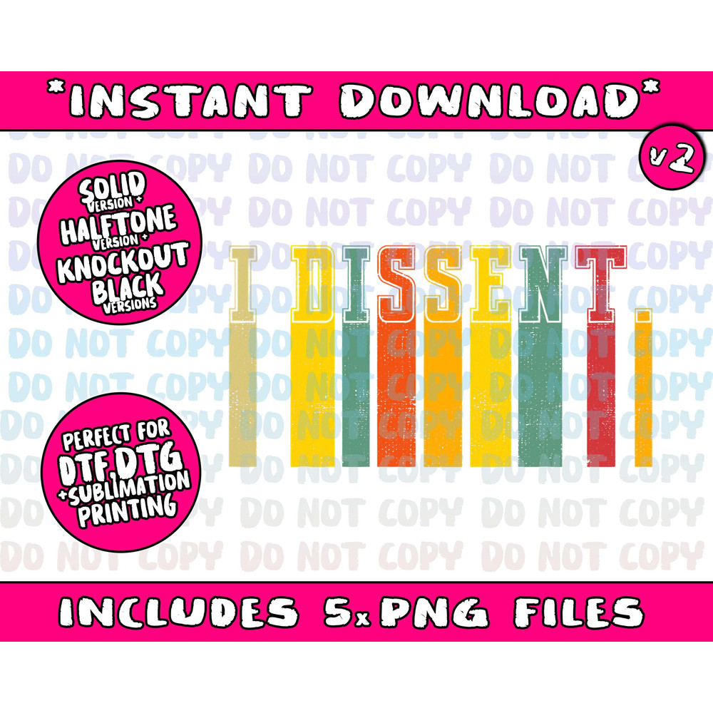 Political Trump Tee I Dissent Anti Trump Scotus Liberal - 3.jpg