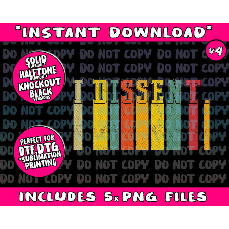 Political Trump Tee I Dissent Anti Trump Scotus Liberal - 4.jpg