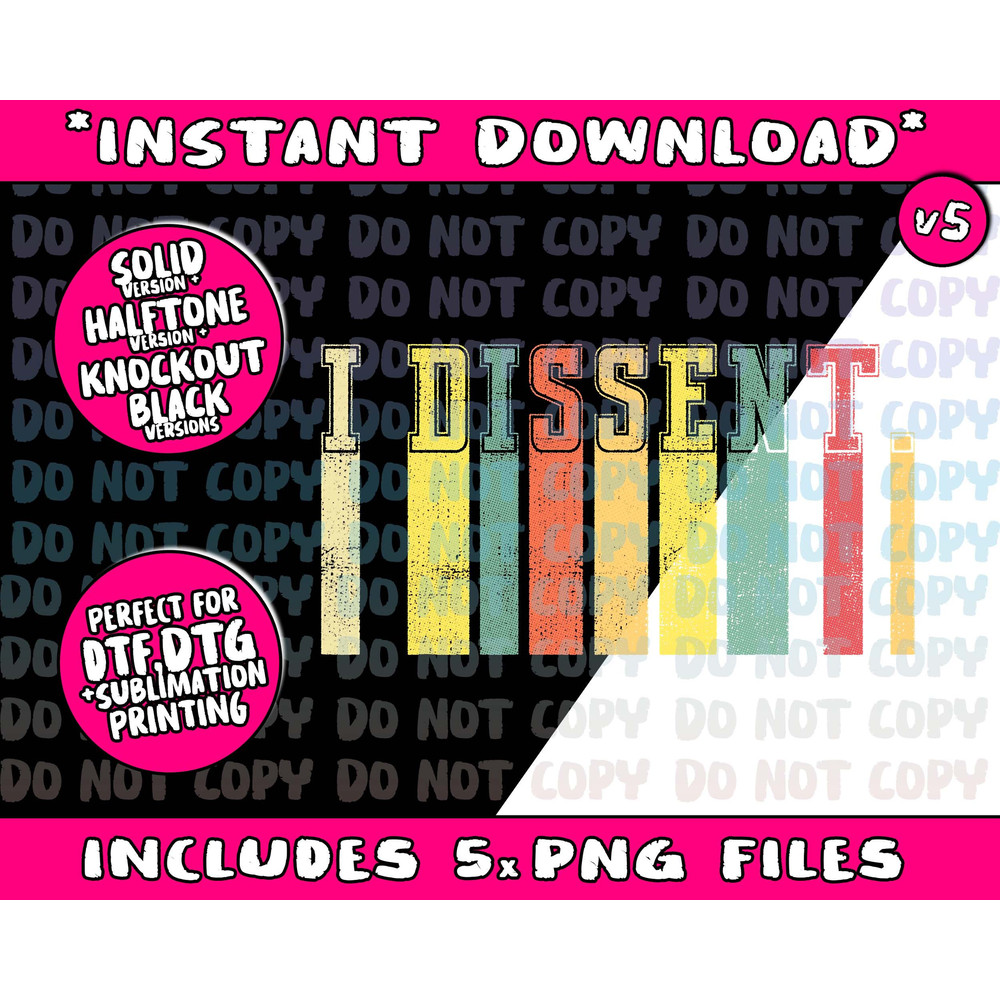 Political Trump Tee I Dissent Anti Trump Scotus Liberal - 5.jpg