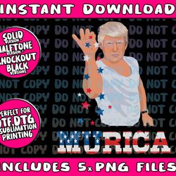 president donald trump murica bae patriotic america gift
