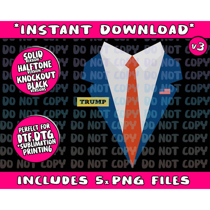 President Trump Halloween Costume Lazy Last Minute Costume - 1.jpg