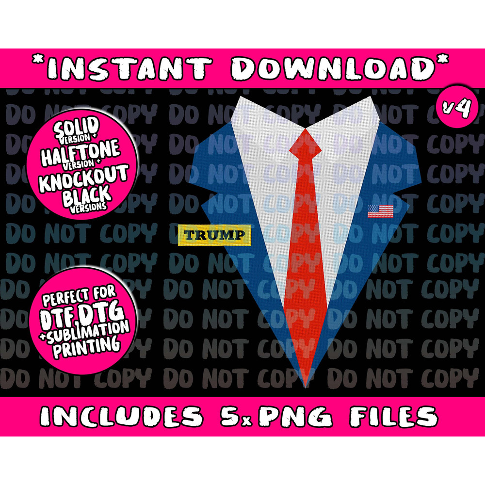 President Trump Halloween Costume Lazy Last Minute Costume - 4.jpg