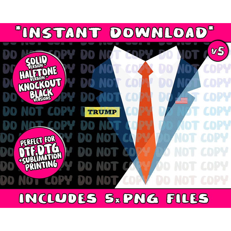 President Trump Halloween Costume Lazy Last Minute Costume - 5.jpg