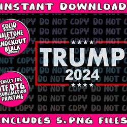 pro donald trump 2024 for president re election tank top