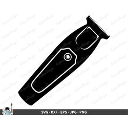 hair clippers svg cutting clip art cut file silhouette dxf eps png jpg instant digital download