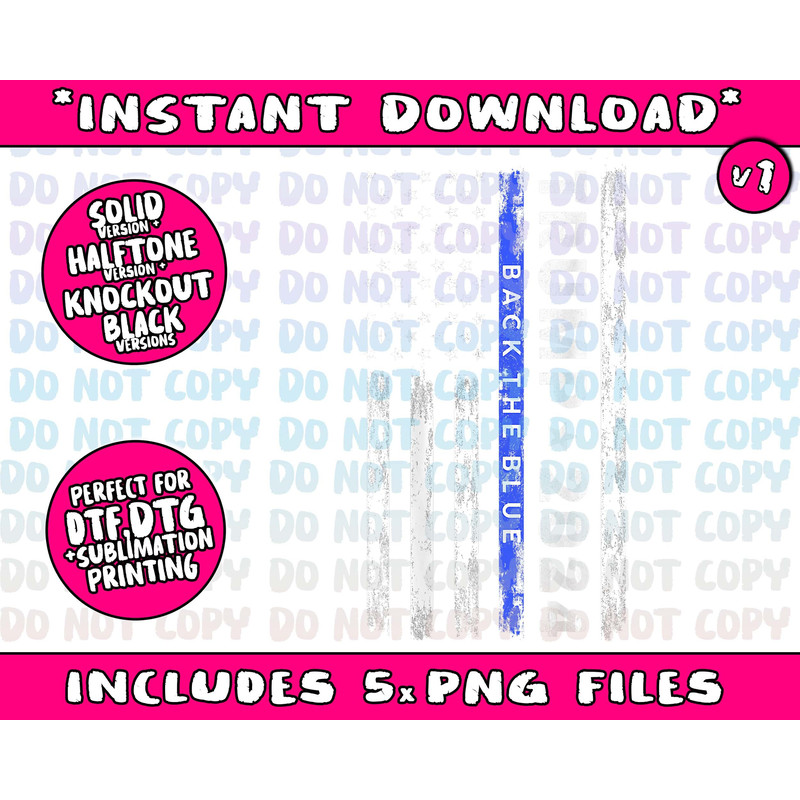 Pro Trump 2024 Back The Blue Thin Blue Line American Flag - 2.jpg