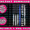 Pro Trump 2024 Back The Blue Thin Blue Line American Flag - 4.jpg