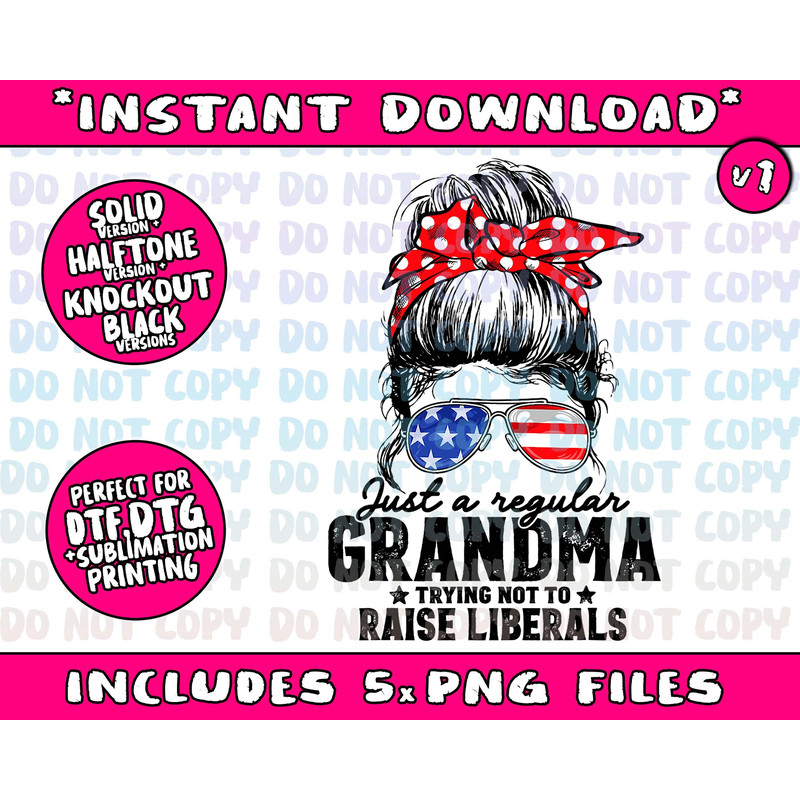Regular Grandma Trying Not To Raise Liberals Voted For Trump - 1.jpg