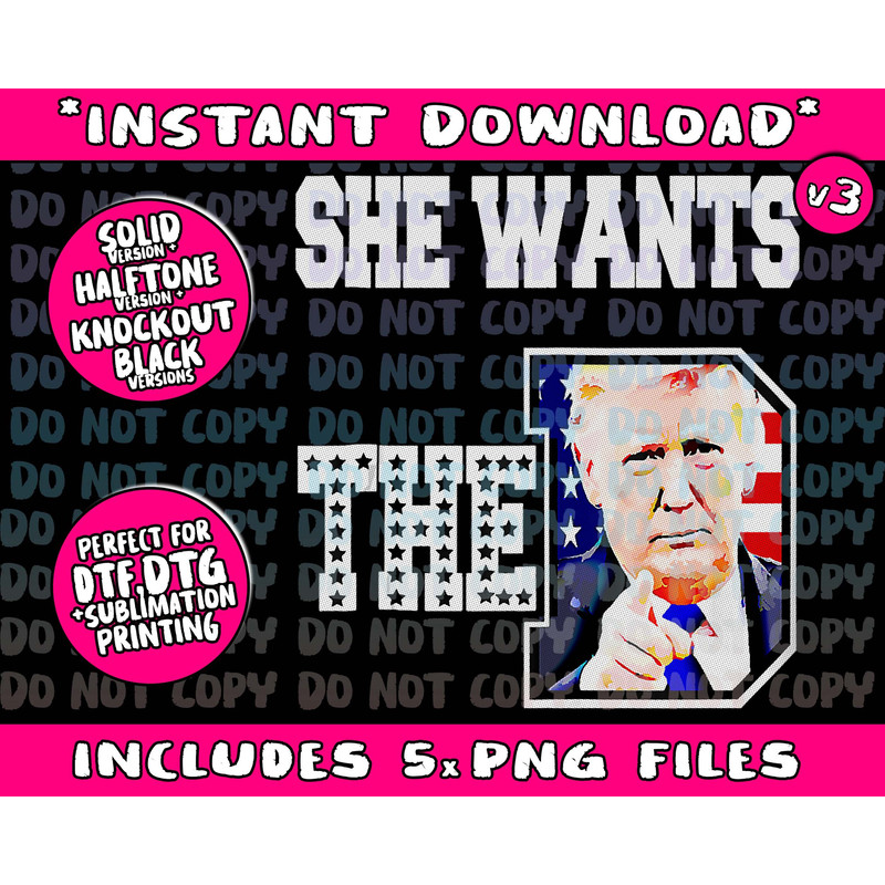 She Wants The D Donald Trump 2024 Tank Top - 1.jpg